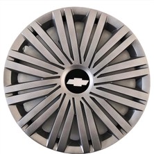 HMNL Chevrolet Malibu 14'' Inç Gri 4lü Set Jant Kapağı Çelik Jant Görünümlü