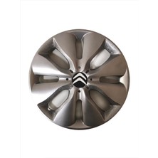 HMNL Citroen  Citroen Berlingo 13'' Inç Gri 4lü Set Jant Kapağı Çelik Jant Görünümlü
