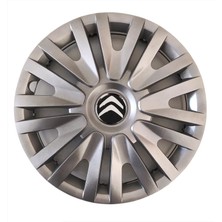 HMNL Citroen C3 14'' Inç Gri 4lü Set Jant Kapağı Çelik Jant Görünümlü