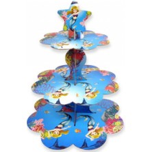 Hayaller Dükkanı Cup Cake Standı Deniz Kızı Pk:1