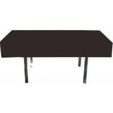 Hayaller Dükkanı Masa Örtüsü Desensiz Yerli Siyah 137X183 cm P1