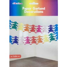 Hayaller Dükkanı Süs Okul Çocukları Karışık Renk 3mt Pk:1