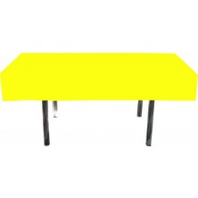 Hayaller Dükkanı Masa Örtüsü Desensiz Yerli Sarı 137X183 cm P1