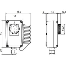 İmit TA/544610 (0-40°c) Kuluçka Termostatı