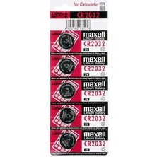 Duracell Maxell CR2032 5 Li Lithium Pil
