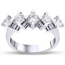 Mas Diamond 1,52 Karat Beştaş Pırlanta Yüzük