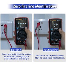 Aneng AN113D Dijital Multimetre Elektrik Metre 6000 (Yurt Dışından)