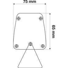 Wondeks 50CM - 18W Wallwasher (Amber)
