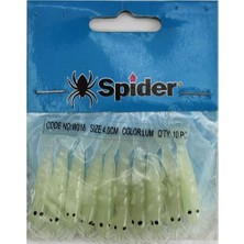 Spider Glow 4cm Karides