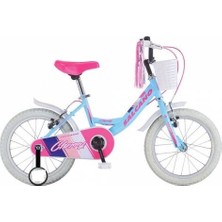 Salcano Cherry 16 Jant Çocuk Bisikleti Yeni Model (Sepet ve Yan Denge Tekerli)