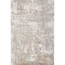 Royal Halı Lootus L016E Bej/krem Akrilik Dikdörtgen Saçaklı Tozumaz Modern Salon Halısı