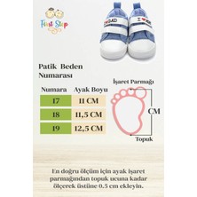 First Step Dinazor Nakışlı Bebek PATIK-GRİ-G-2319