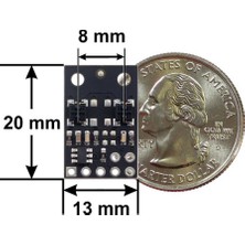 Pololu QTRX-MD-02RC 2'li Çizgi Algılama Sensörü (Seyrek Sensör Dizilimli)