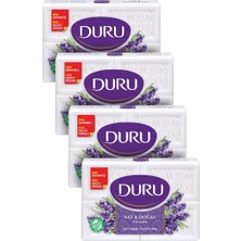 Duru Banyo Sabunu Saf ve Doğal Lavanta 150 gr 4 Lü Paket x 4 Adet