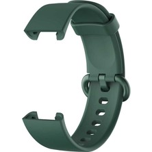 kilifone - Xiaomi Redmi Watch (Mi Watch Lite) - Kordon Klasik Kordon - Koyu Yeşil - T16979