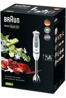 Braun MQ5245WH Multiquıck 5 Varıo El Blender Seti