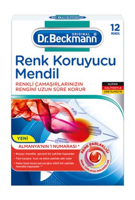 Dr. Beckmann Renk Koruyucu Mendil 12'li