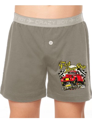 Tutku Erkek Çocuk Elastan Boxer