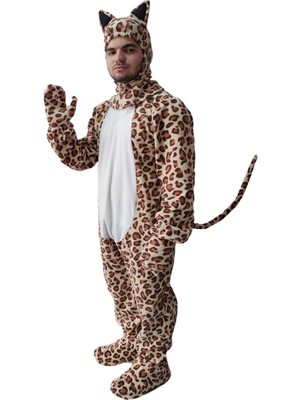 Bkmc Leopar Kostümü Yetişkin Model-2