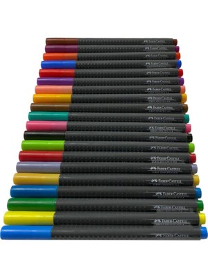 Faber-Castell Grip Finepen 0,4  mm 20'li Set