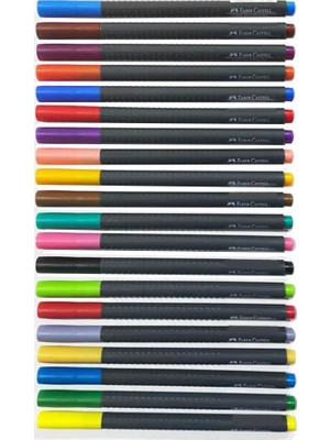 Faber-Castell Grip Finepen 0,4  mm 20'li Set