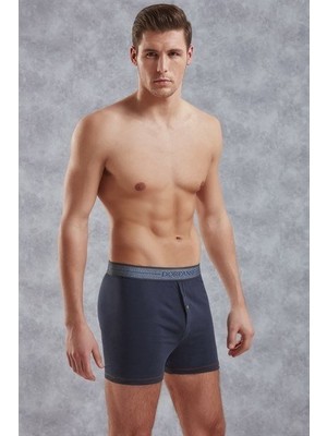 Doreanse Erkek Pamuk Dikişsiz Düğmeli Normal Paça Boxer 1520