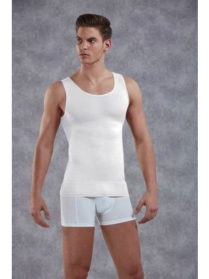 Doreanse Erkek Pamuk Geniş Yaka Toparlayıcı Korse Atlet 5950