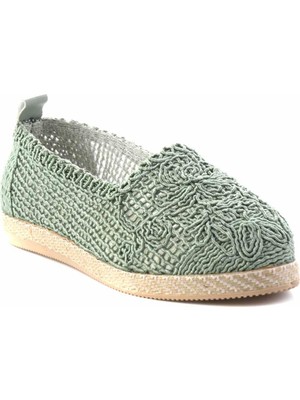 Bambi Su Yeşili Kadın Espadril K01823012016