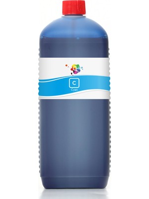 Qc Canon Lucia Pro Mürekkep 8 Renk Pro Serisi 1000ML C Pigment Mavi