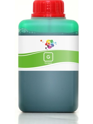 Qc Canon Imageprograf IPF9000 Yazıcı Uyumlu Kartuş Mürekkebi Pro Serisi 500ML G Pigment Yeşil
