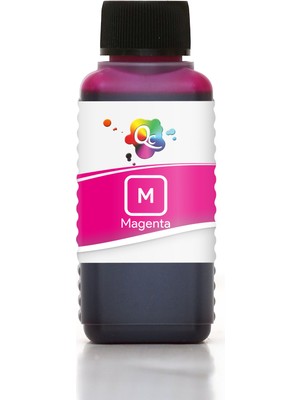 Qc Canon Pgı 550XL Clı 551XL Kartuş Mürekkebi 6 Renk Pro Serisi 100ML M Dye Macenta