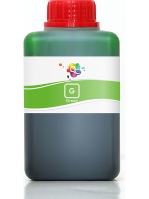 Qc Canon Pixma IP8500 Yazıcı Uyumlu Kartuş Mürekkebi Pro Serisi 500ML G Dye Yeşil