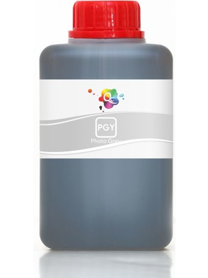 Qc Canon Lucia Pigmentment Mürekkep 12 Renk Pro Serisi 500ML Pgy Pigment Fotoğraf Gri