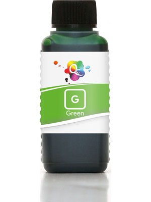 Qc Canon Bcı 6 Kartuş Mürekkebi 8 Renk Pro Serisi 100ML G Dye Yeşil