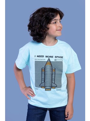 Toontoy Erkek Çocuk Kabartma Baskılı Tişört