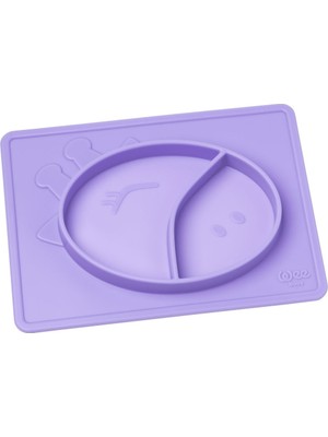Wee Baby Prime Matlı Tabak-Mor