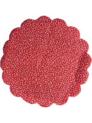 Hayaller Dükkanı Organze Karlı 18CM Kırmızı P100