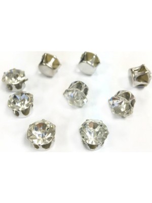 Hayaller Dükkanı Pırlanta Mod. Süsleme Taşı Gümüş 8mm PK:100