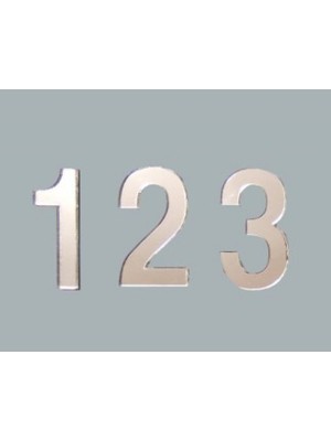 Hayaller Dükkanı Rakam Ayna Pleksi 4 Cm-3 Rakam Pk:10