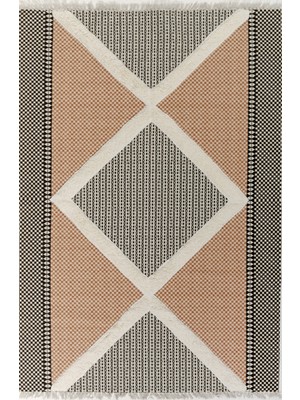 Rugs Modern Rustik 4020 Bohem İskandinav Stil Kilim 80 x 150 cm.