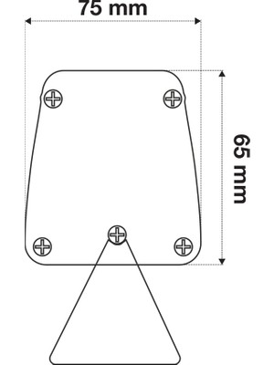 Wondeks 50CM - 18W Wallwasher (Beyaz)