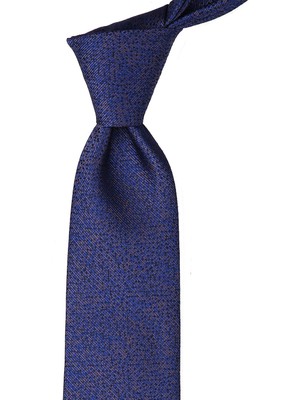 Kravatkolik Lacivert Kum Desen Mendilli Klasik Kravat KK9530