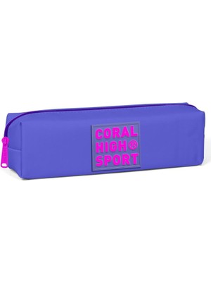 Coral High Sport Lavanta Mor Tek Bölmeli Kalem Çantası 22341