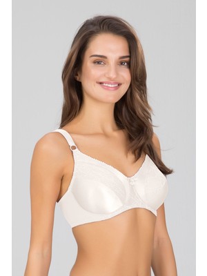 Kom Kadın Toparlayıcı Beyaz Martina Minimiser Sütyen