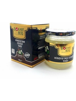Lokman Aktar Hindistan Cevizi Yağı (Katı Soğuk Pres) 150 gr