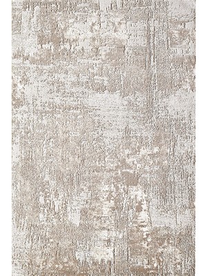 Royal Halı Lootus L016E Bej/krem Akrilik Dikdörtgen Saçaklı Tozumaz Modern Salon Halısı