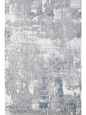 Royal Halı Lootus L016A Mavi/gri Akrilik Tozumaz Modern Salon Halısı