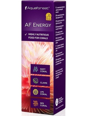 Aquaforest Af Energy Akvaryum Mercan Yemi 10 ml
