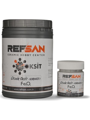 Refsan Demir Oksit (Kırmızı) FE2O3 100 gr