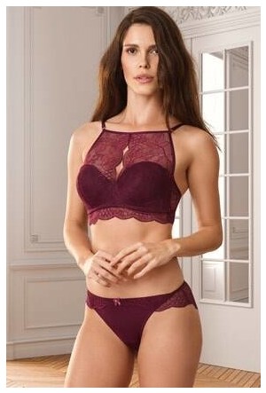 Pierre Cardin 4561 Angel Bra Set Underwire Lace Push-Up Cup and